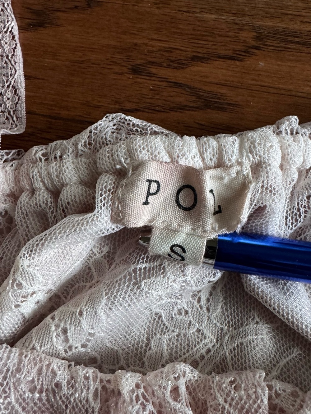 POL Embroidered Lace Top - Picture 5 of 9